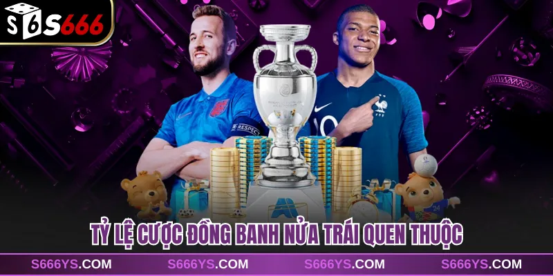 Tỷ lệ cược đồng banh nửa trái quen thuộc